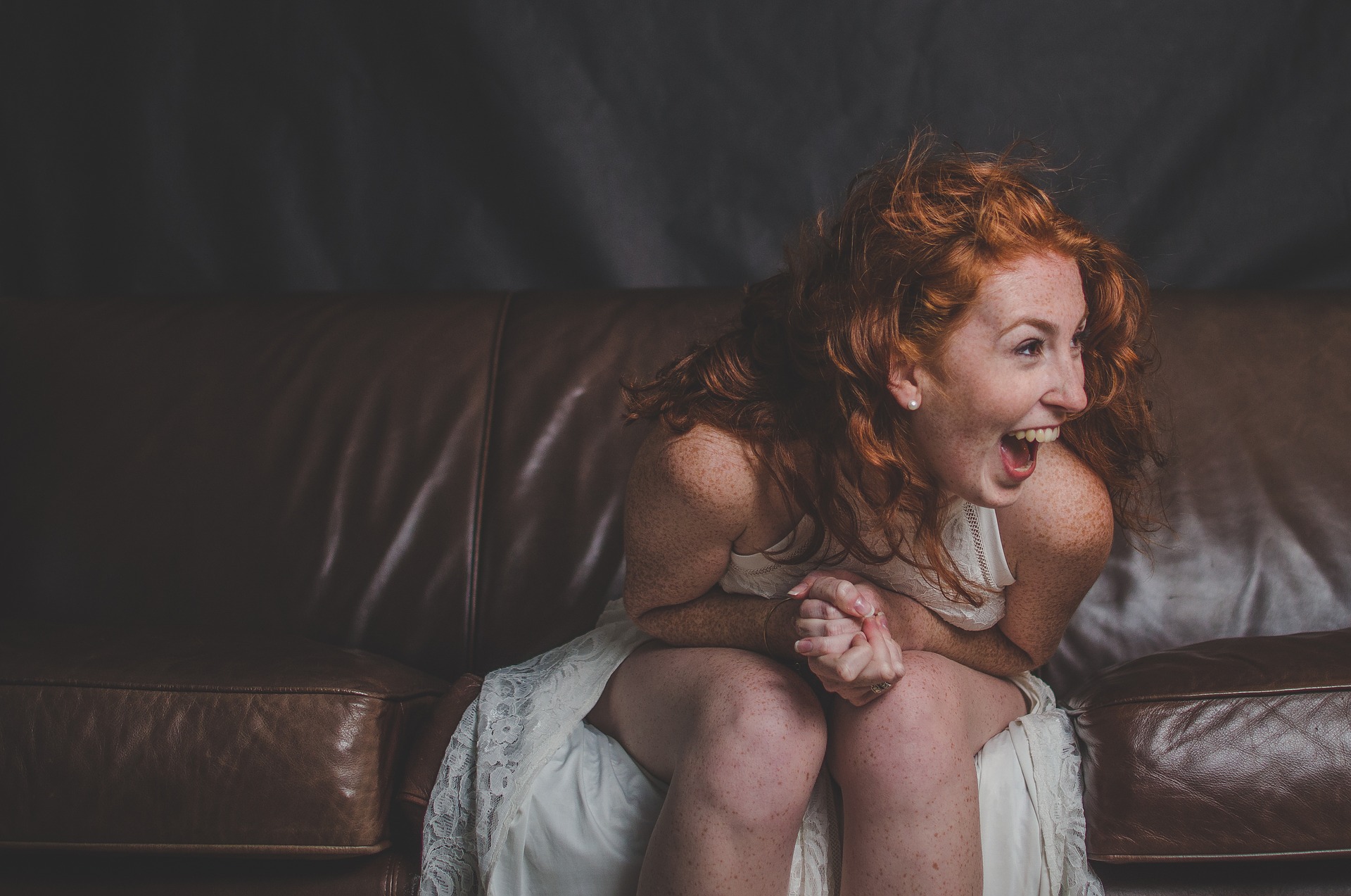 actress laughing
