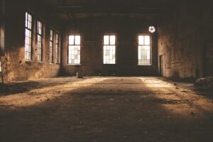 brown concrete building interior