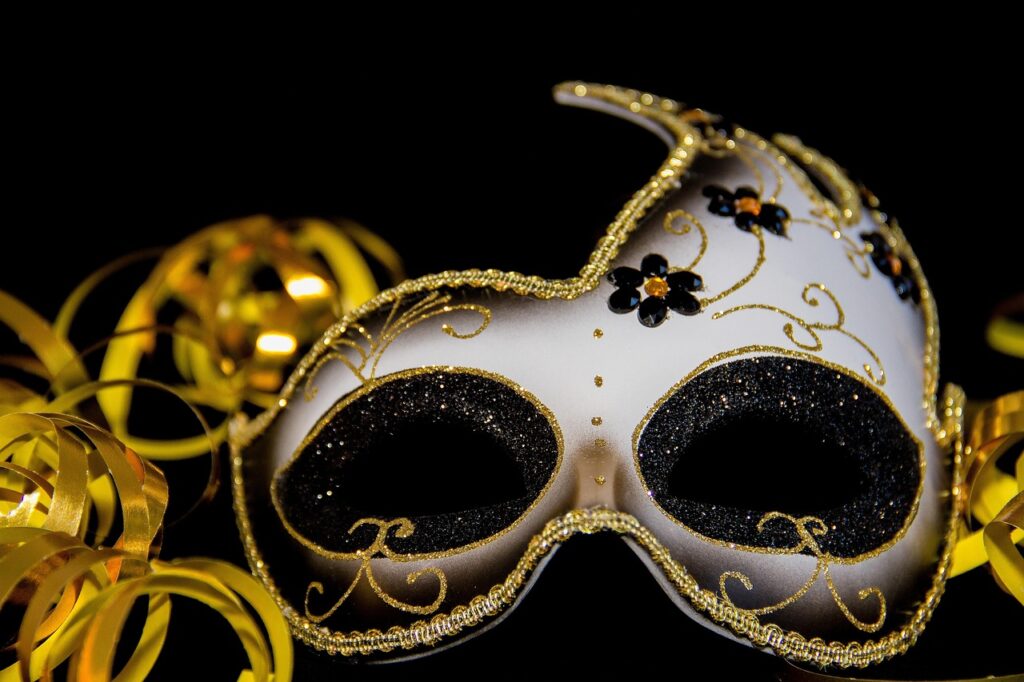 A fancy mask