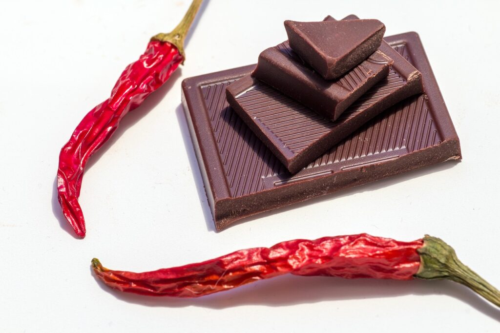 chocolates and chillies
